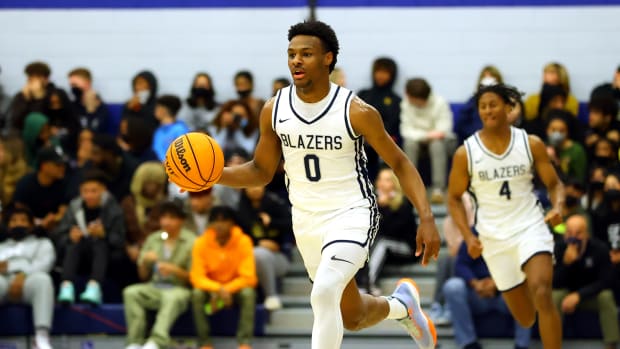 Bronny James Sierra Canyon 2021-22 Season Photo-Nick Koza2280